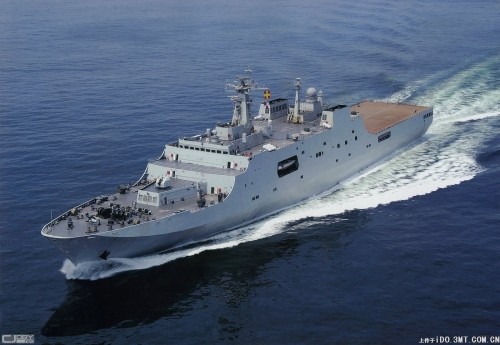 Trung Quốc đã chế tạo được 2 tàu vận tải đổ bộ cỡ lớn Type 071 thì đều trang bị cho Hạm đội Nam Hải, lực lượng phụ trách tác chiến ở khu vực biển Đông.